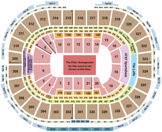 TD Garden Smashing Pumpkins Seating Chart
